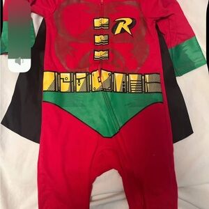 Baby Robin Costume - Red and Green
